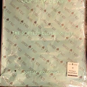 The is a “SOFT SERVE” CLOUD COTTON HOODIE. NEW!